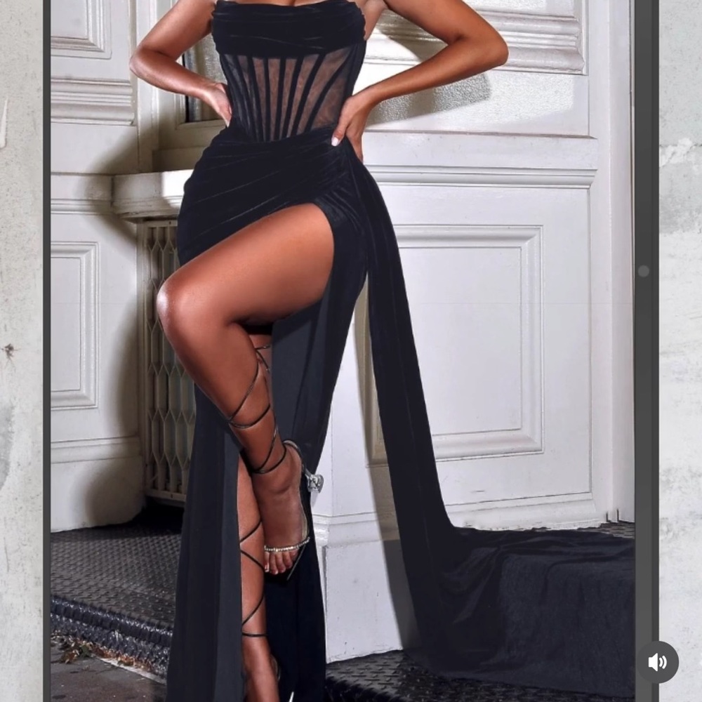 Special occasions black gown